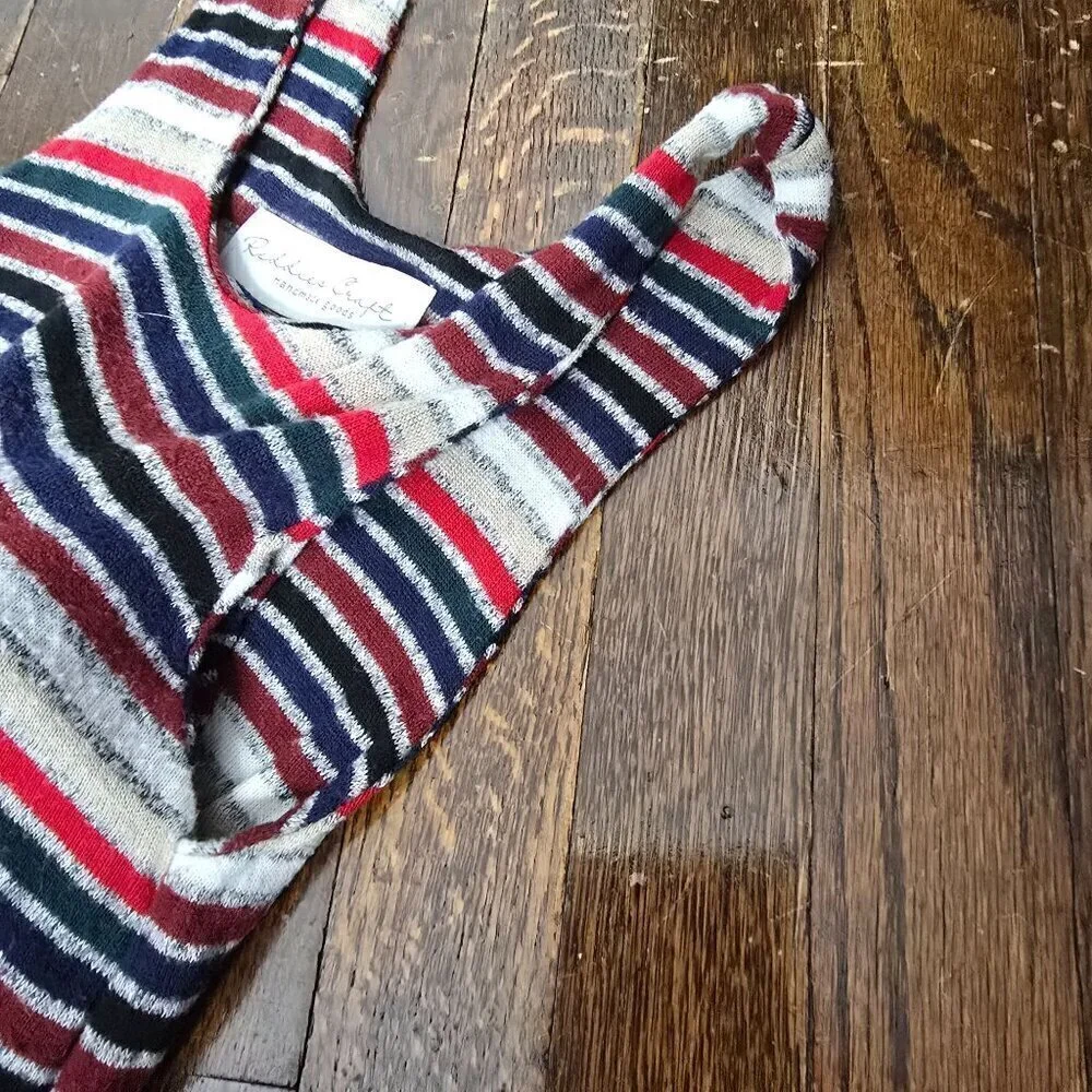 Handmade Reddie's Craft Boutique Striped Romper